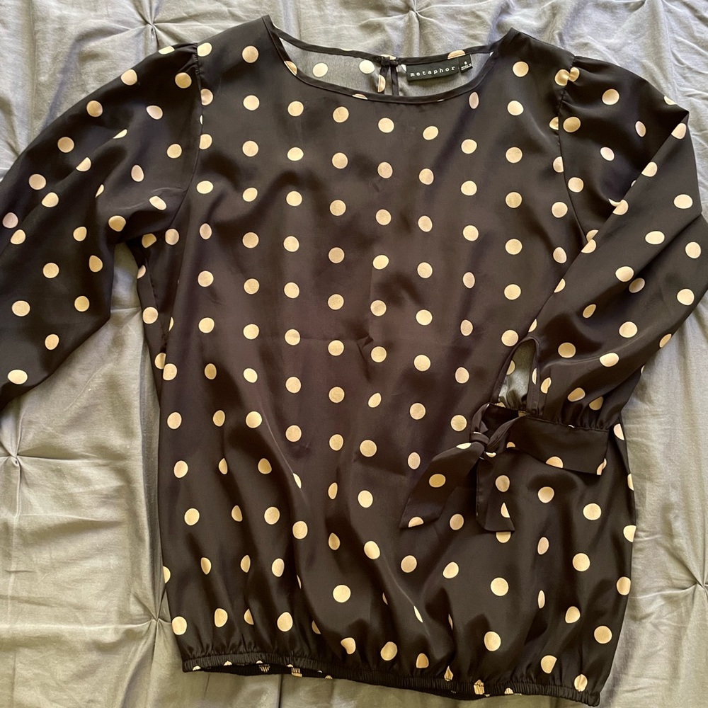 Metaphor 3/4 Sleeve Business Top